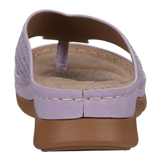 Women's Amari Flower Thong Flat Comfort Sandals