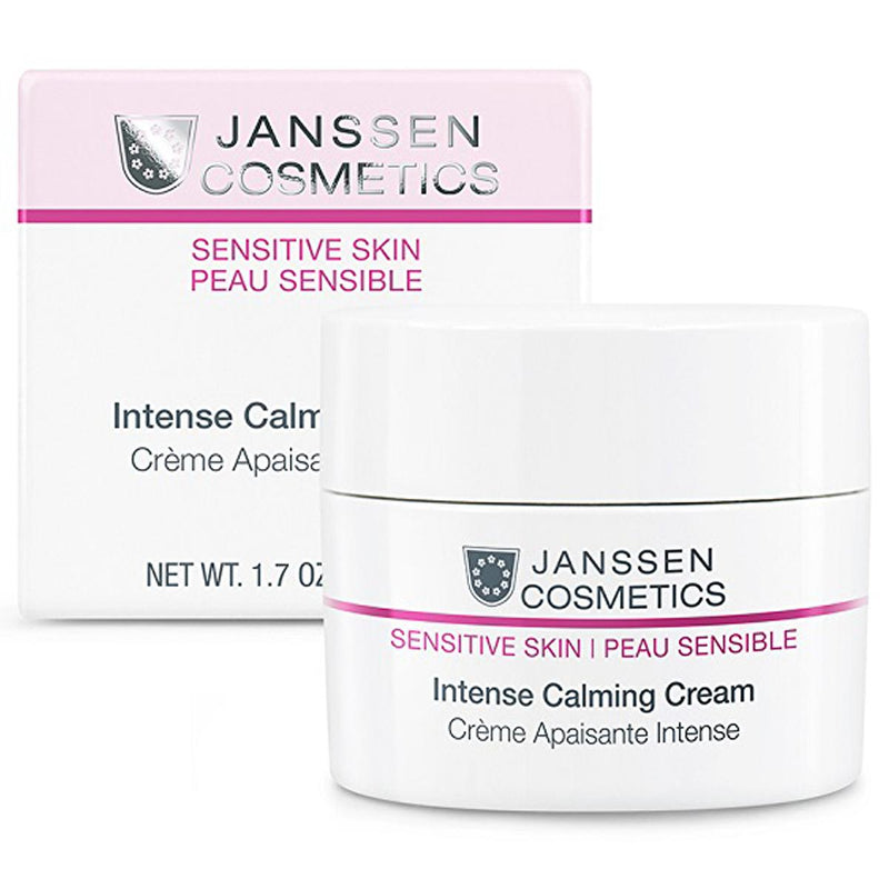 Janssen Cosmetics Sensitive Skin Daily Soothing Moisturizing Cream - 1.69 fl oz, Natural, Eco-Friendly - Glamourous Grace