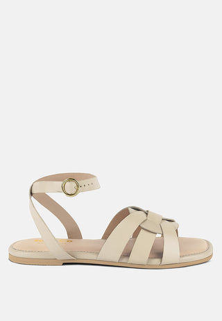 Ashton Flat Ankle Strap Sandals