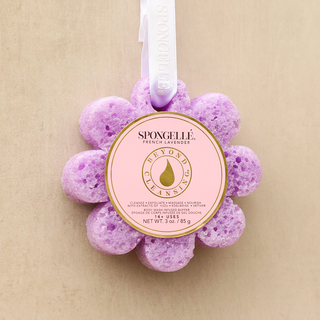 French Lavender Wild Flower Bath Sponge - Glamourous Grace