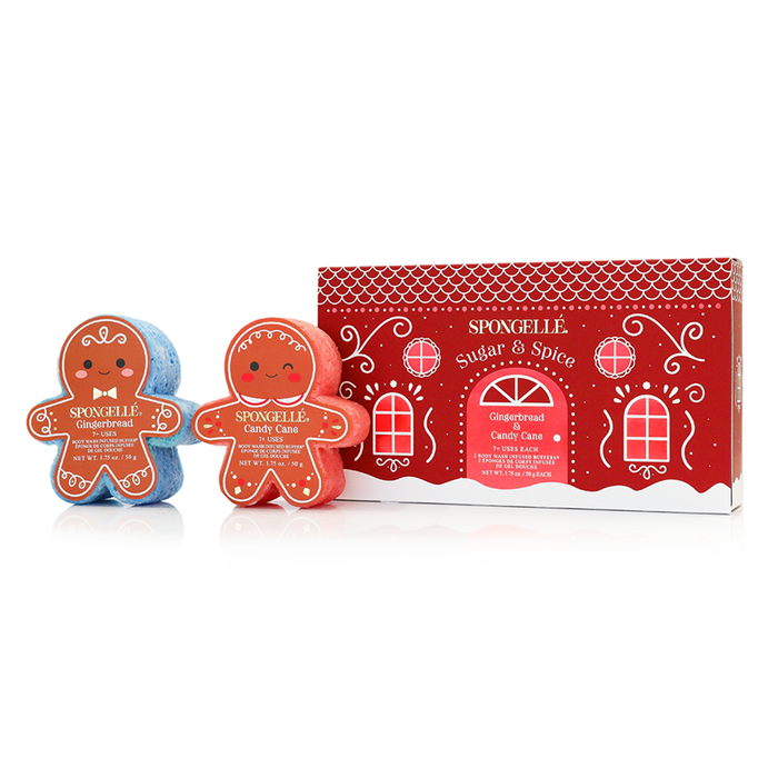 Sugar & Spice | Holiday Gingerbread Gift Set - Glamourous Grace