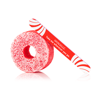 Candy Cane | Holiday PediPOP! Pedi Buffer & Nail File - Glamourous Grace