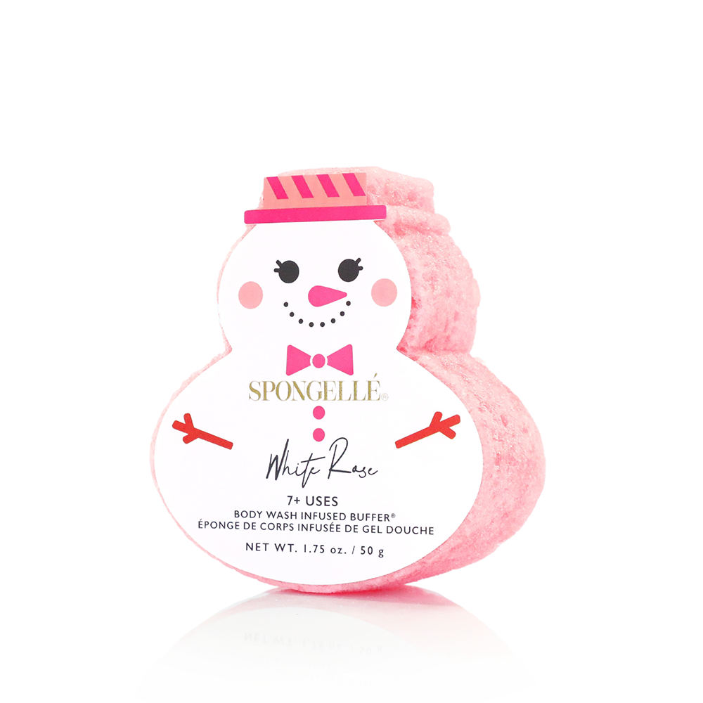 White Rose | Holiday Snowman - Glamourous Grace