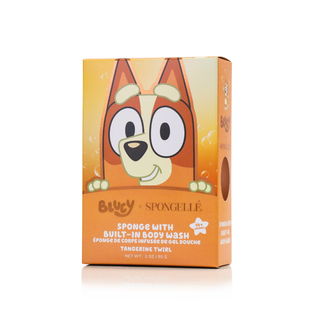 Bingo - Tangerine Twirl Body Buffer | Bluey - Glamourous Grace