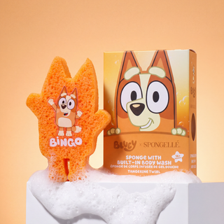 Bingo - Tangerine Twirl Body Buffer | Bluey - Glamourous Grace