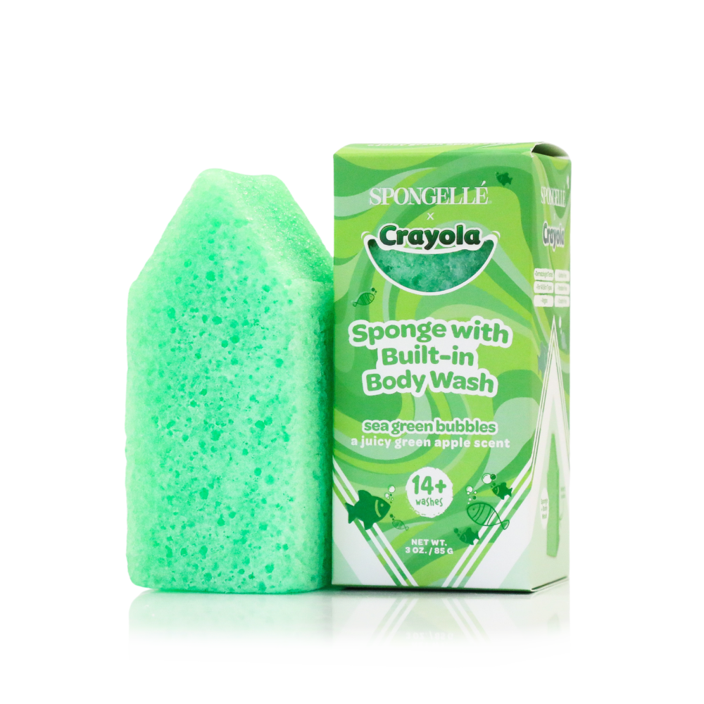 Sea Green Bubbles Body Buffer | Crayola - Glamourous Grace