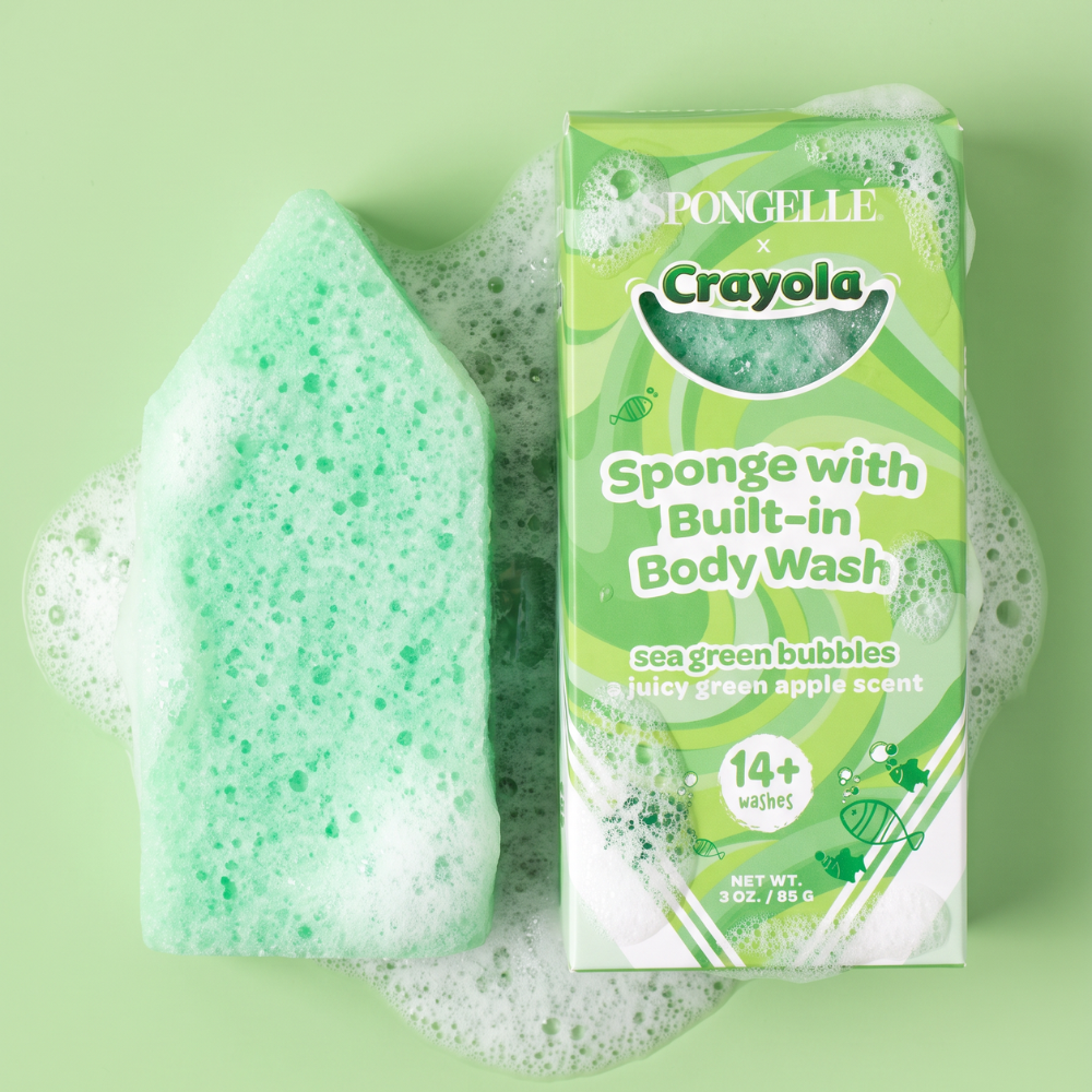 Sea Green Bubbles Body Buffer | Crayola - Glamourous Grace