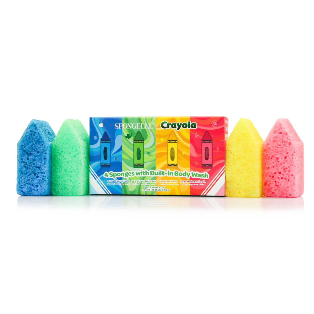 Crayola Body Wash Infused Buffer Gift Set - Glamourous Grace