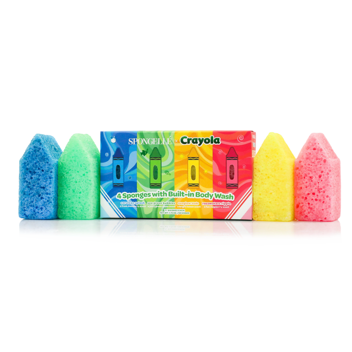 Crayola Body Wash Infused Buffer Gift Set - Glamourous Grace