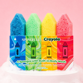 Crayola Body Wash Infused Buffer Gift Set - Glamourous Grace