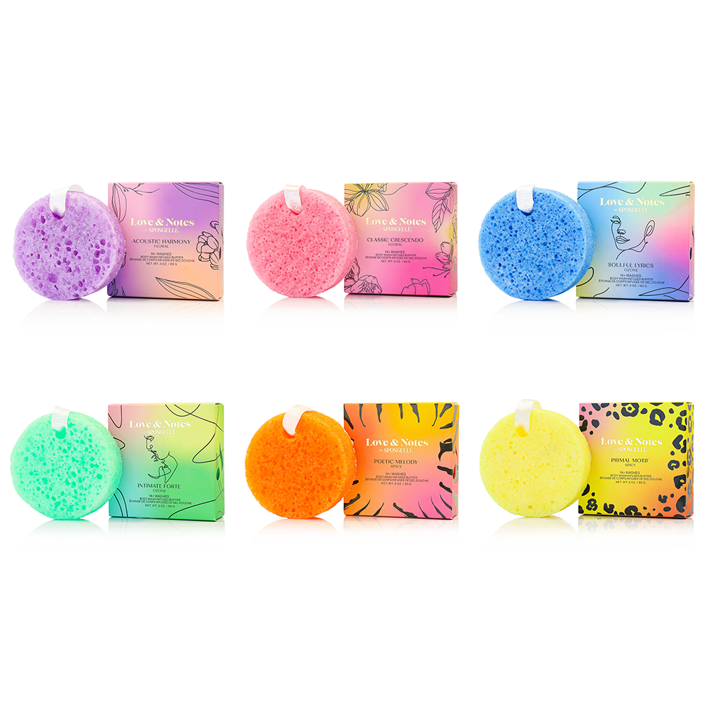 Love & Notes Body Buffer Assorted Pack - Glamourous Grace