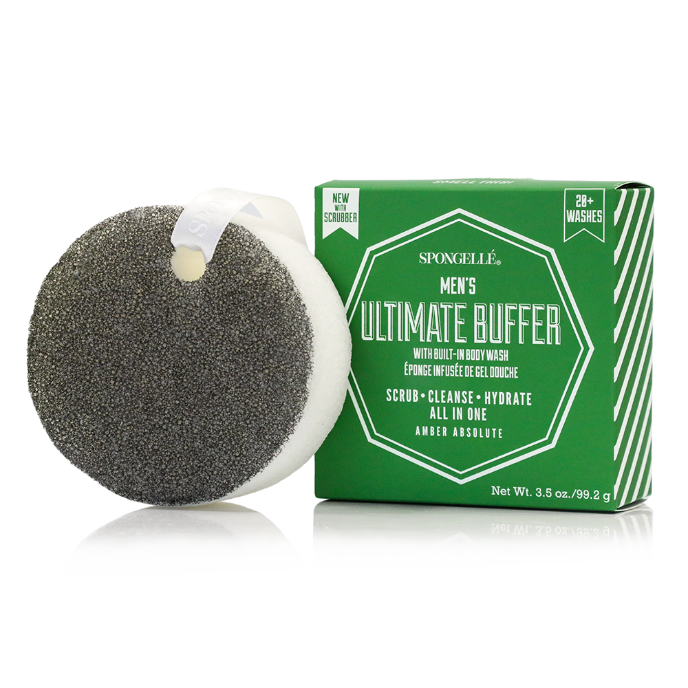 20+ Men's Ultimate Buffer | Black Scrubber - Glamourous Grace