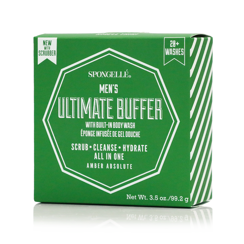 20+ Men's Ultimate Buffer | Black Scrubber - Glamourous Grace