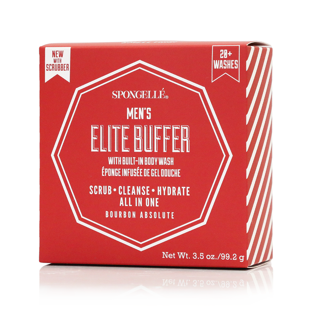 20+ Men's Elite Buffer | Black Scrubber - Glamourous Grace