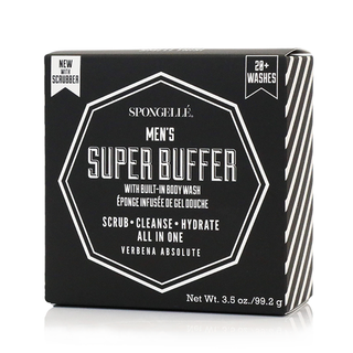 20+ Men's Super Buffer | Black Scrubber - Glamourous Grace