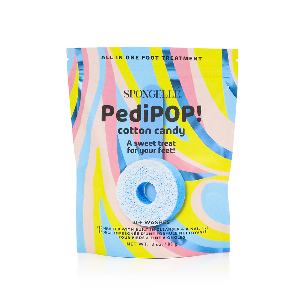 Cotton Candy | PediPOP! Pedi Buffer & Nail File - Glamourous Grace