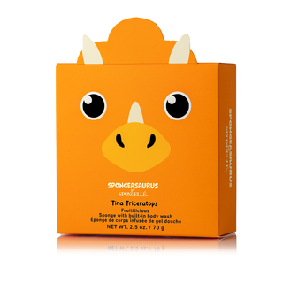 Tina Triceratops | Spongeasaurus Dinosaur Buffer - Glamourous Grace