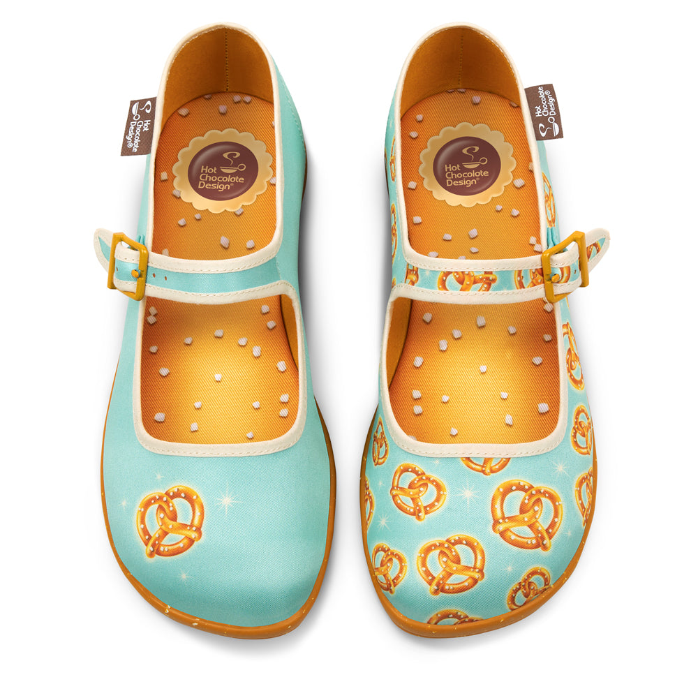 Atomic Pretzel Women's Mary Jane Flats - Glamourous Grace