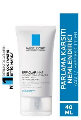 La Roche Posay Effaclar Mat Anti-Shine Moisturizer for Oily Skin - Mattifying, Hydrating, Minimizes Pores - 40ml - Glamourous Grace