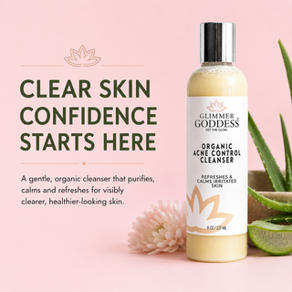Organic Acne Cleanser – Gentle Face & Body Wash - Glamourous Grace