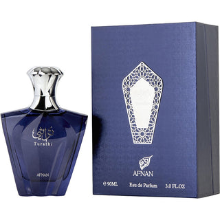 Afnan Turathi Blue Eau de Parfum Spray for Men 3.0 oz