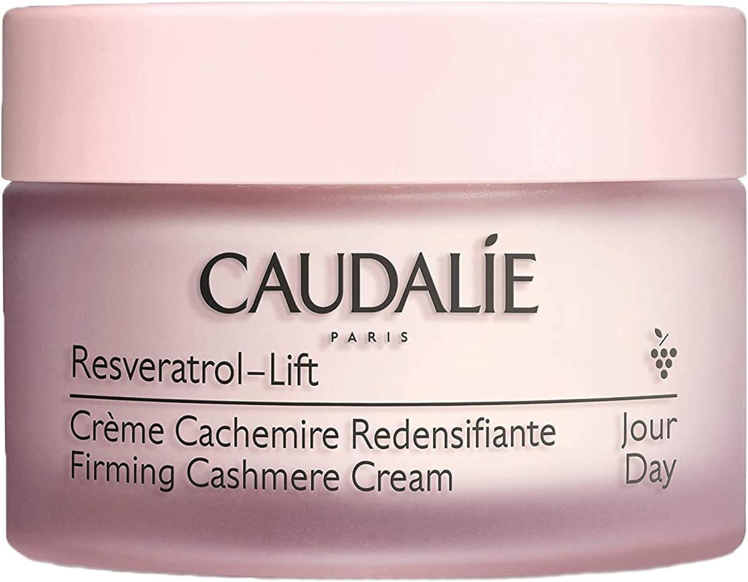 Caudalie Resveratrol Lift Firming Cashmere Anti-Aging Face Cream - Natural Face Moisturizer with Resveratrol - Glamourous Grace
