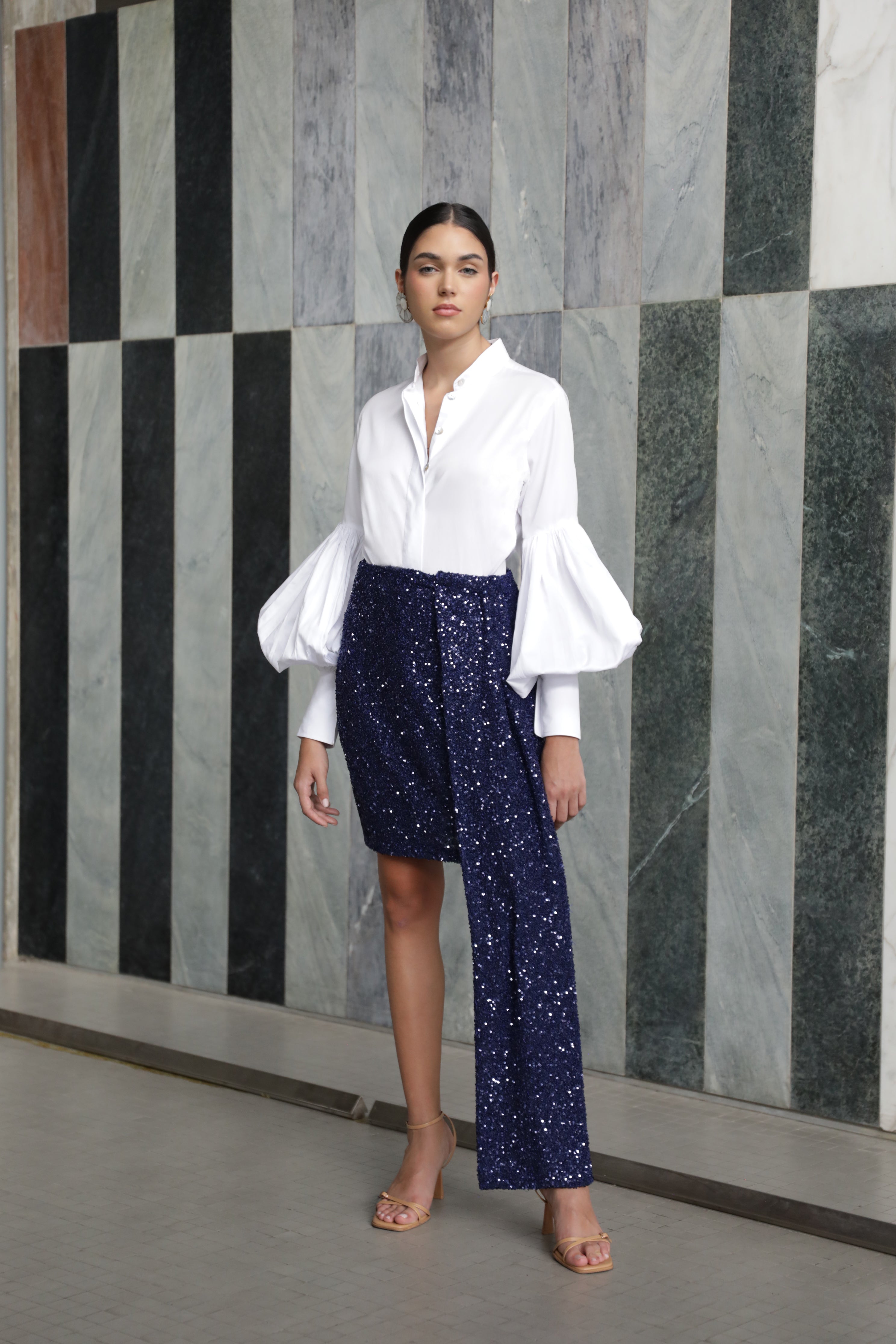 AMADA SHIRT IN WHITE - Glamourous Grace