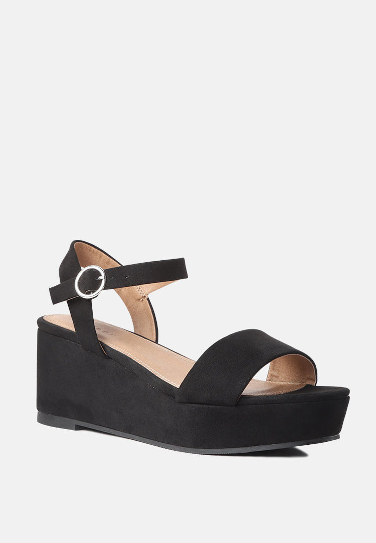 Ariel Croc Block Heel Sandals