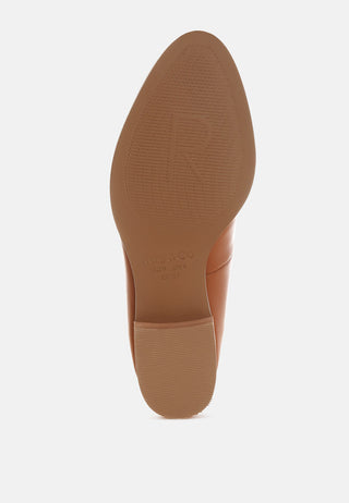 Anna Suede Leather Loafers
