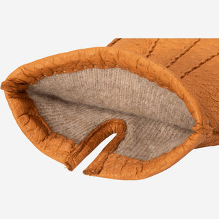 Antonio (brown) – Luxurious Italian peccary leather gloves with cashmere lining - Glamourous Grace