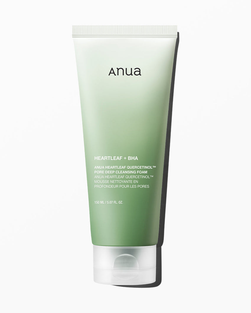 ANUA Heartleaf Quercetinol Pore Deep Cleansing Foam - Glamourous Grace