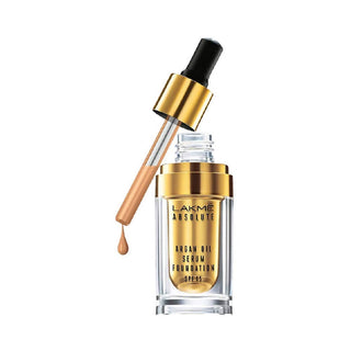 Lakme Absolute Argan Oil Serum Foundation with SPF 45 - Silk Golden