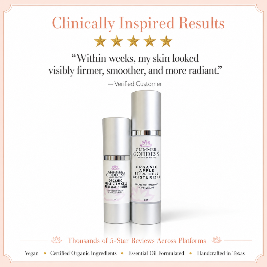Cellular Renewal Duo – Apple Stem Cell Serum + Moisturizer - Glamourous Grace