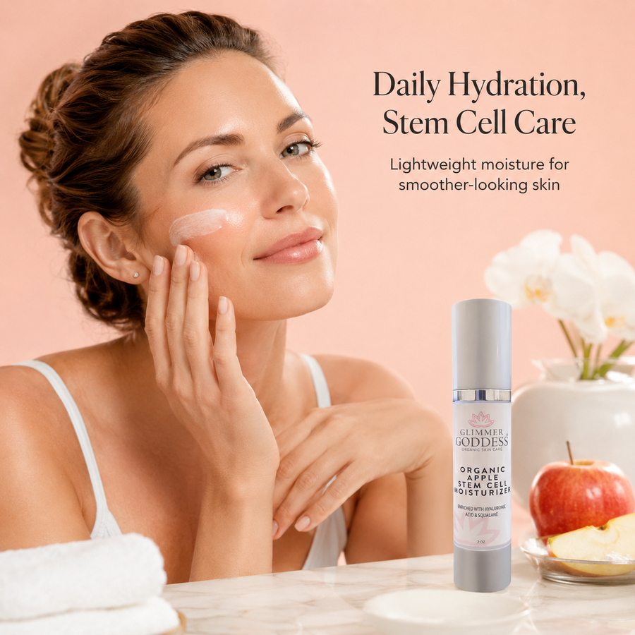 Organic Apple Stem Cell Moisturizer – Anti-Aging Treatment - Glamourous Grace