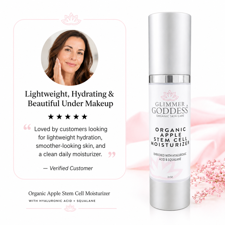 Organic Apple Stem Cell Moisturizer – Anti-Aging Treatment - Glamourous Grace