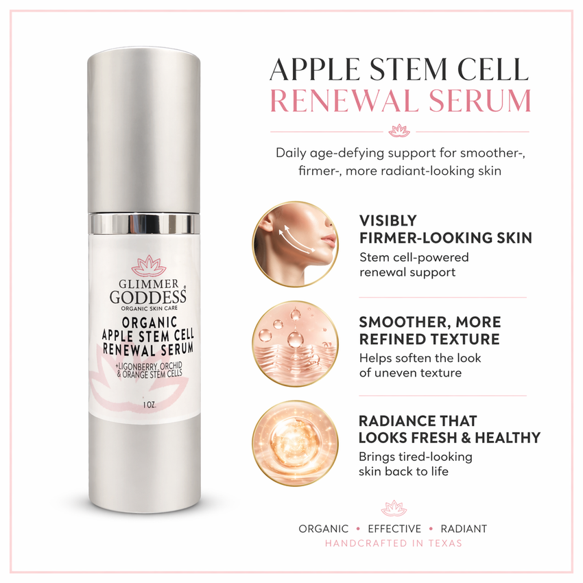 Organic Apple Stem Cell Anti-Aging Serum - Glamourous Grace