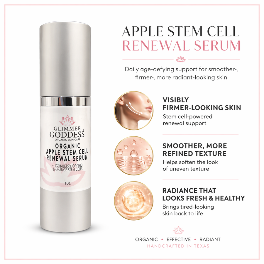 Organic Apple Stem Cell Anti-Aging Serum - Glamourous Grace