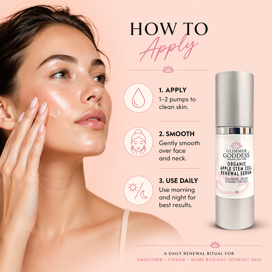 Organic Apple Stem Cell Anti-Aging Serum - Glamourous Grace