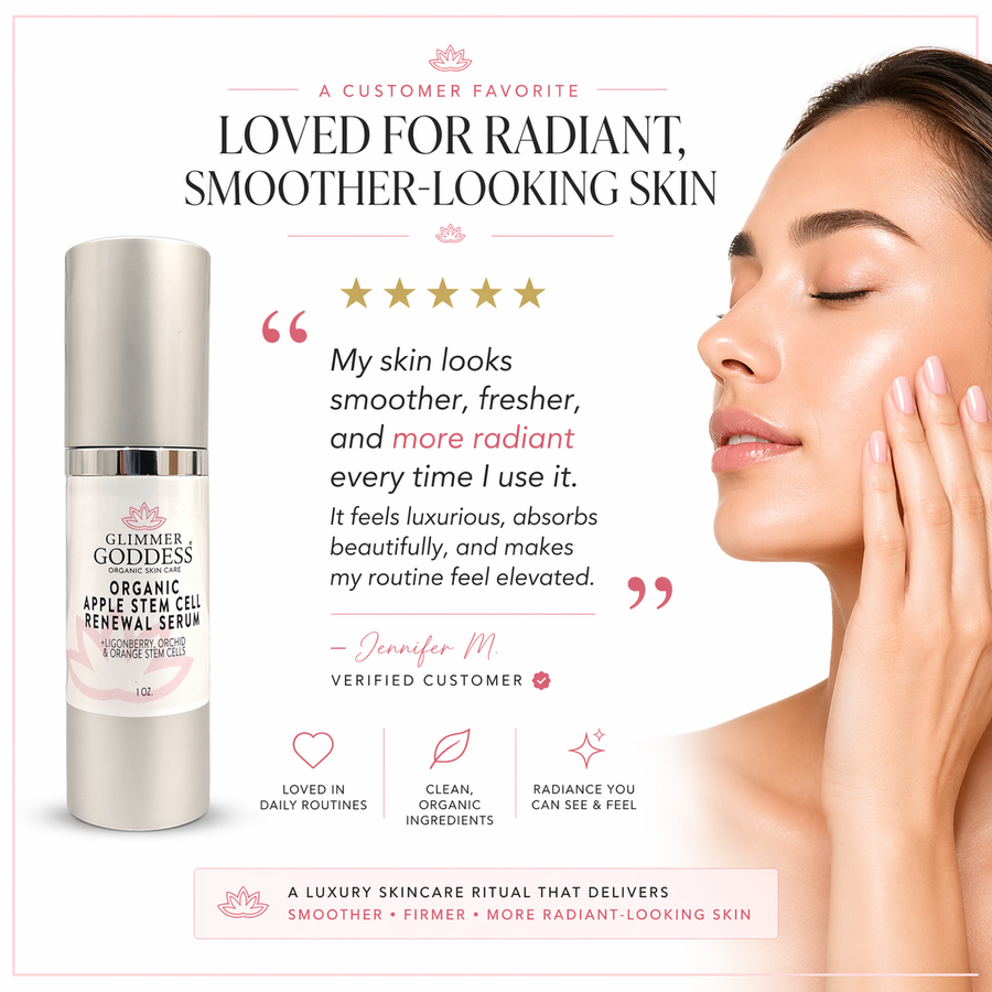 Organic Apple Stem Cell Anti-Aging Serum - Glamourous Grace