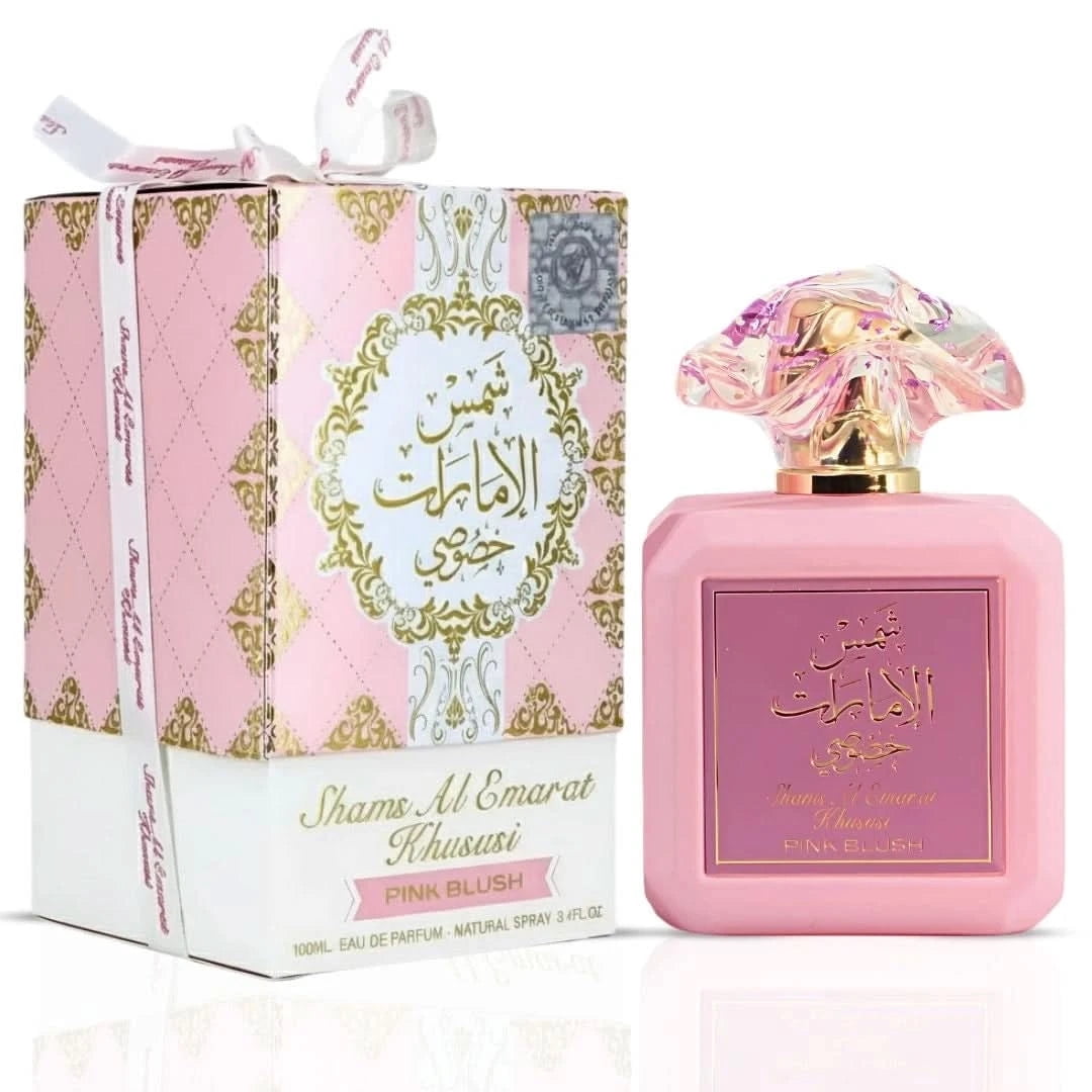 Ard Al Zaafaran Pink Blush Shams Al Emarat Khususi Eau de Parfum 3.4 oz