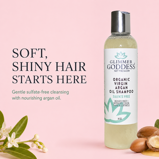 Organic Sulfate-Free Shampoo with Argan Oil for Healthy Hair - Glamourous Grace
