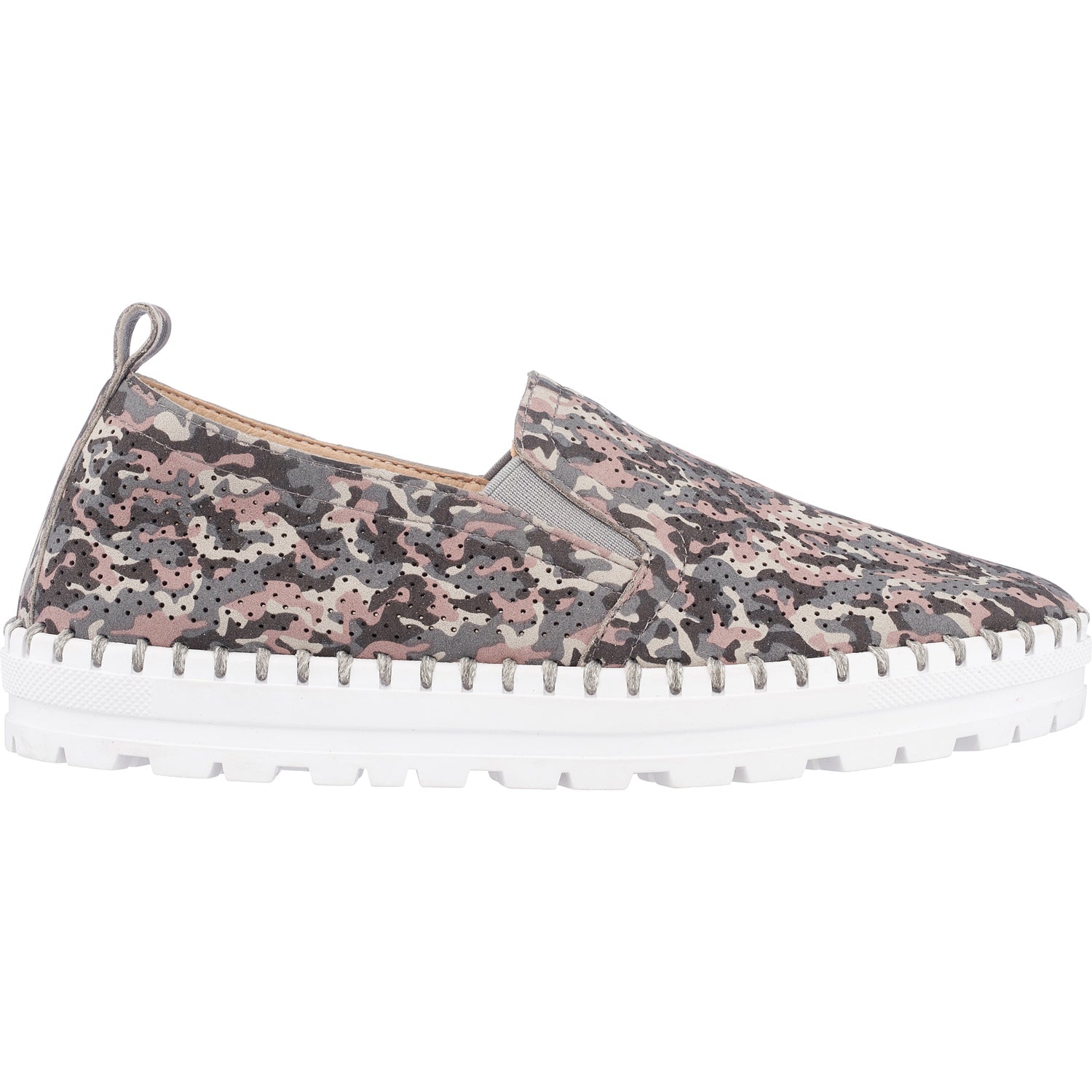 Aroma Grey Platform Sneakers - Glamourous Grace