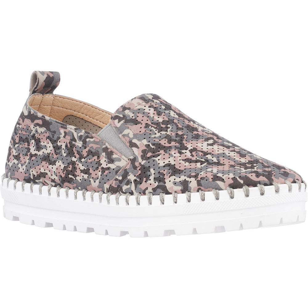 Aroma Grey Platform Sneakers - Glamourous Grace