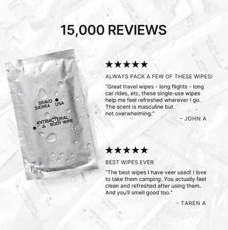 ANTIBACTERIAL BODY WIPES