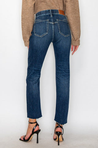 Francesca Tummy Control High Rise Straight Jeans