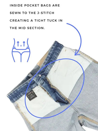 Simone Tummy Control High Rise Bootcut Jeans