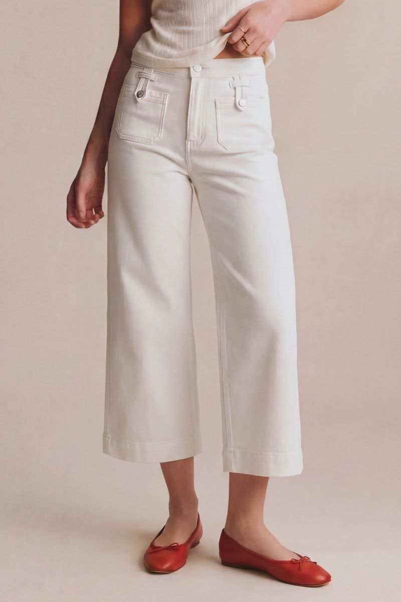 HIGH RISE TUMMY CROP PALAZZO - Glamourous Grace