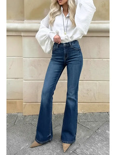 Leilani Tummy Control High Rise Holly Flare Jeans
