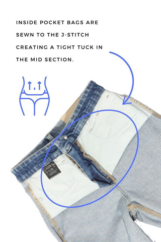 Tummy Control High Rise Straight Jeans