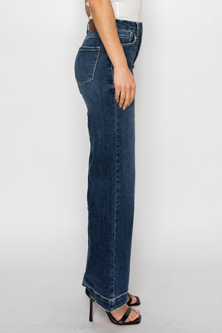 Cindy Tummy Control 90's Vintage Stretch Wide Jeans